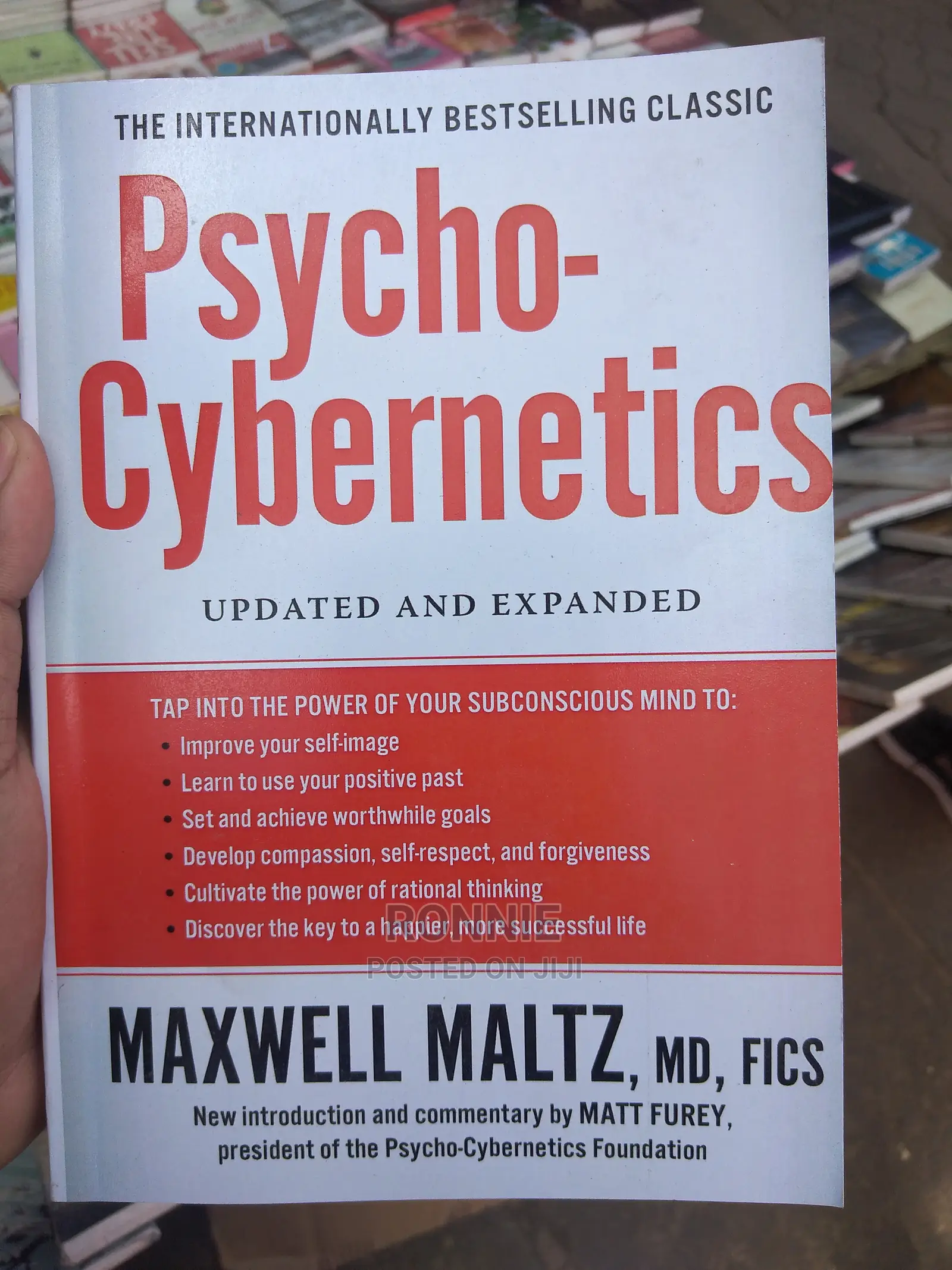 Psycho-Cybernetics Book by Maxwell Maltz