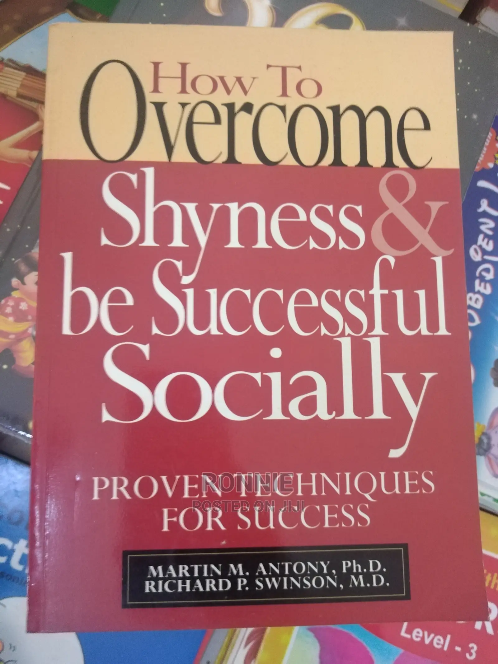 How to Overcome Shyness Be Successful Socially Book by Mar