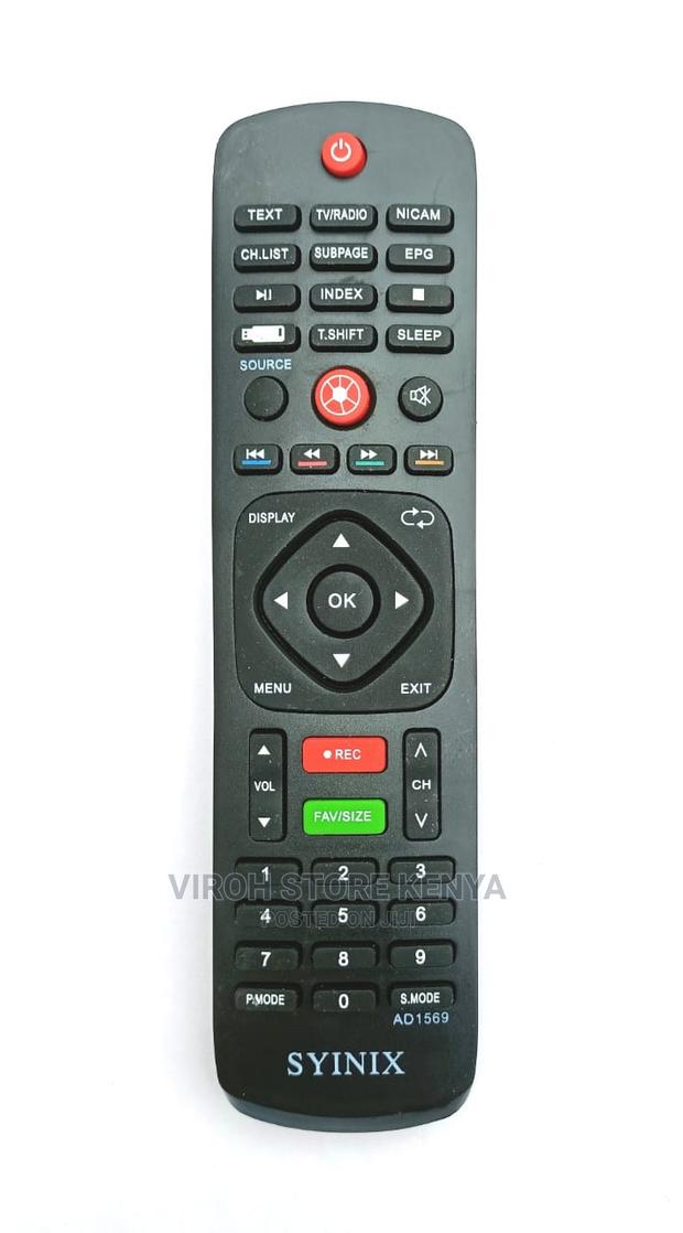 Synix Digital Tv Remote - main view