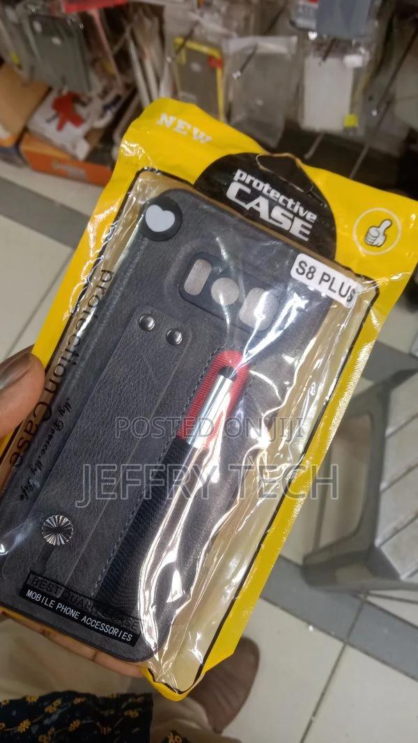 Samsung Galaxy S8 Plus Quality Back Cover With Stylus Pen - thumbnail 2