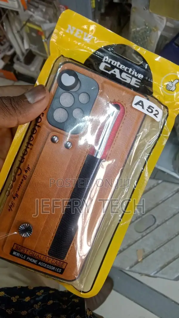 Samsung A52 Quality Back Cover With Stylus Pen