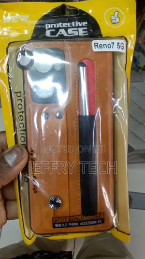 Back Cover Case Compatible for Oppo Reno7 5G With Stylus Pen