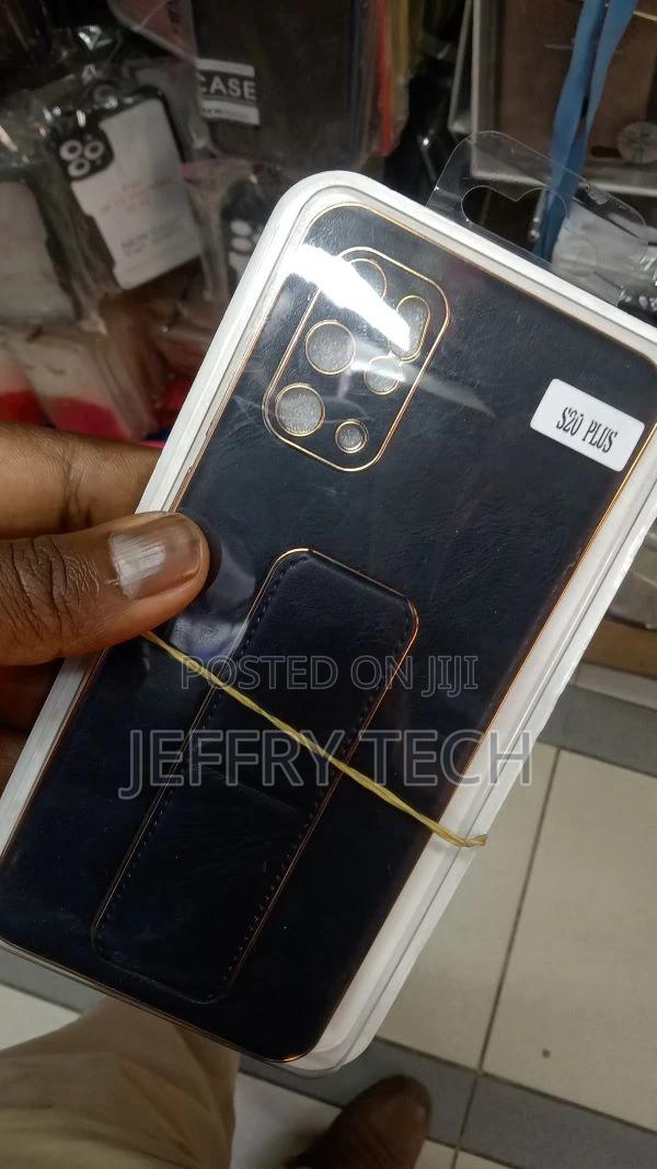 Samsung Galaxy S20 Plus Wrist Strap PU+TPU Shockproof Protec - thumbnail 2