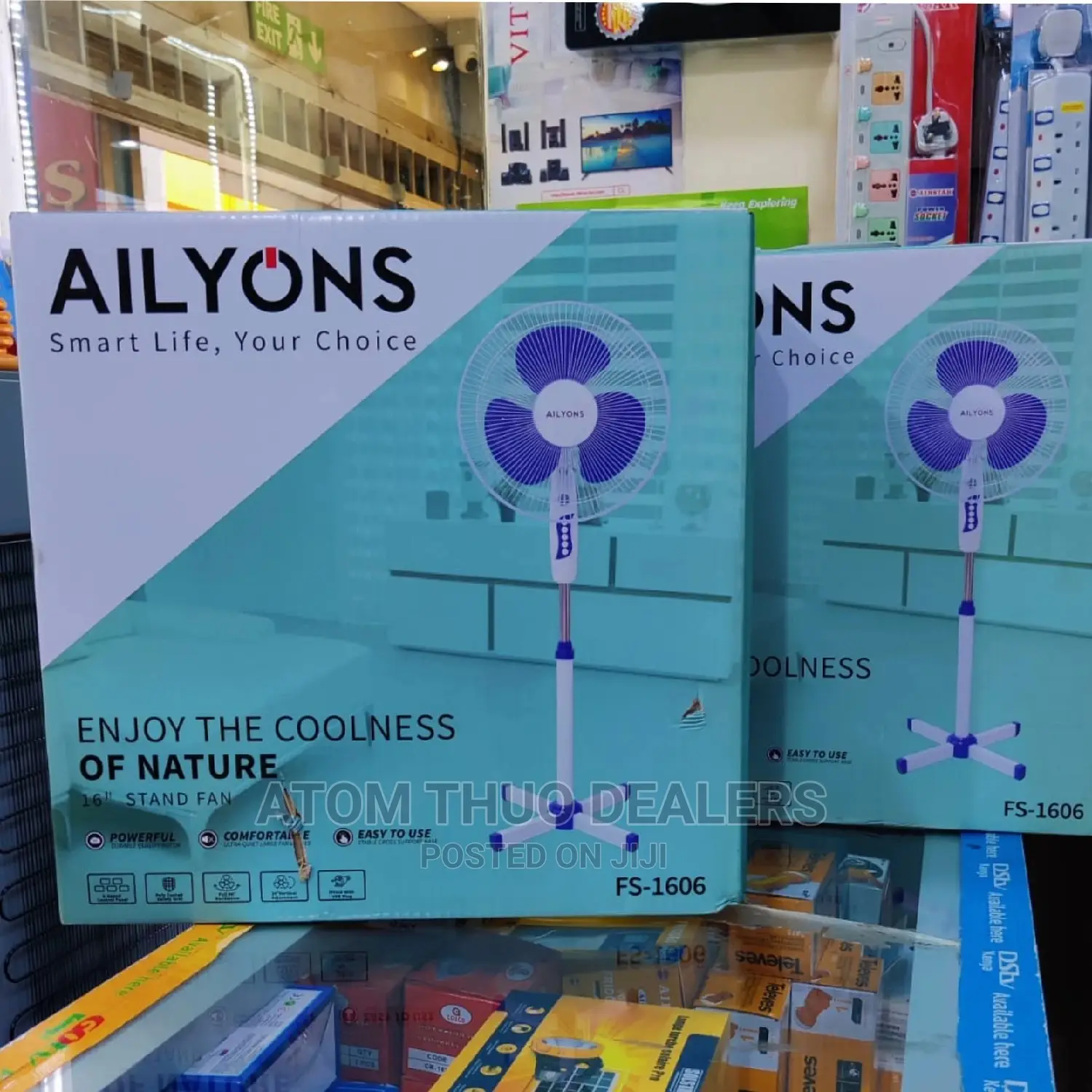 *Lyons 16" Stand Fan at *