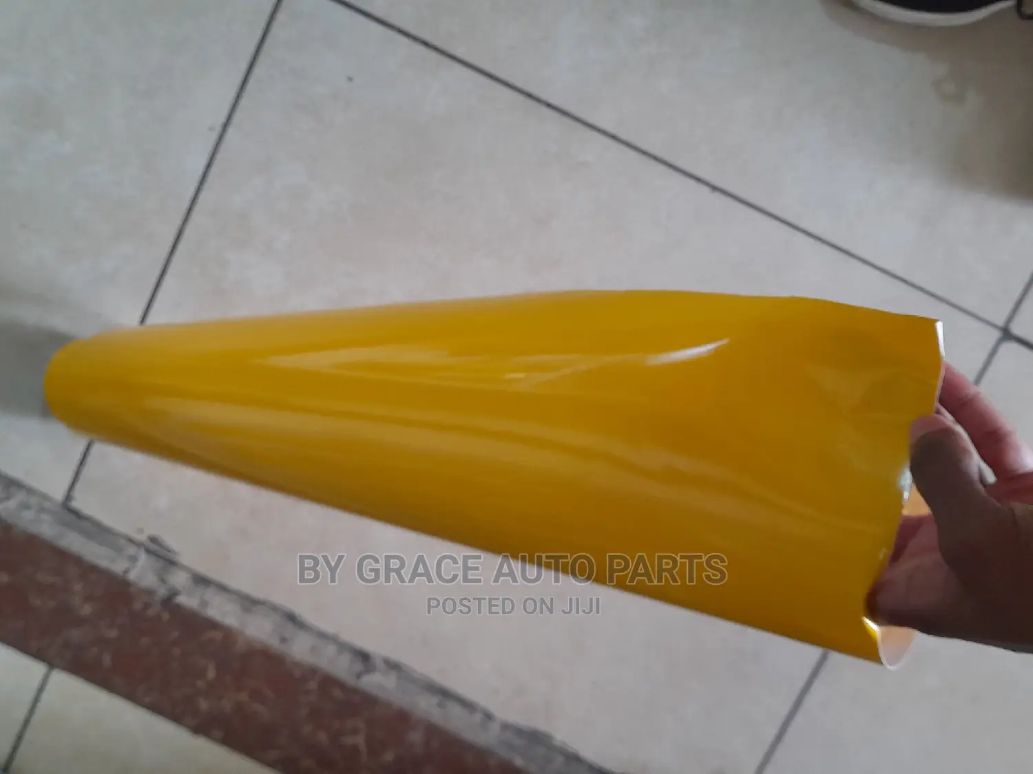 Yellow Line Reflective Sticker/Sheet.