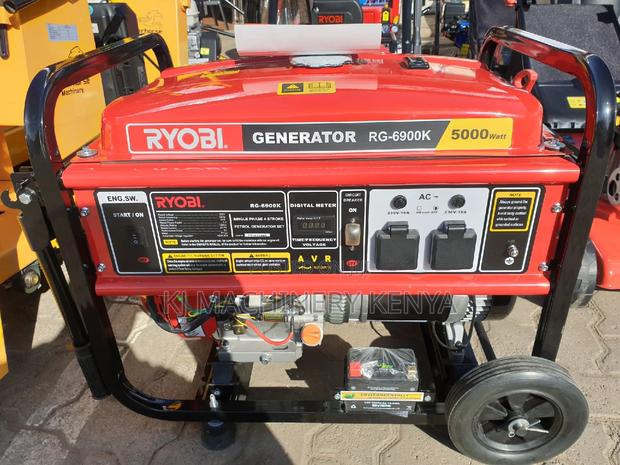 5.5kva Petrol Generator - main view