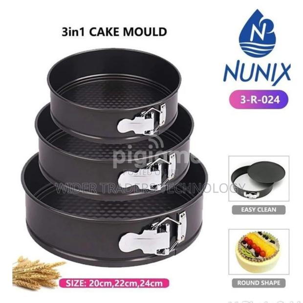 Nunix 3 in 1 Cake Mould - thumbnail 2