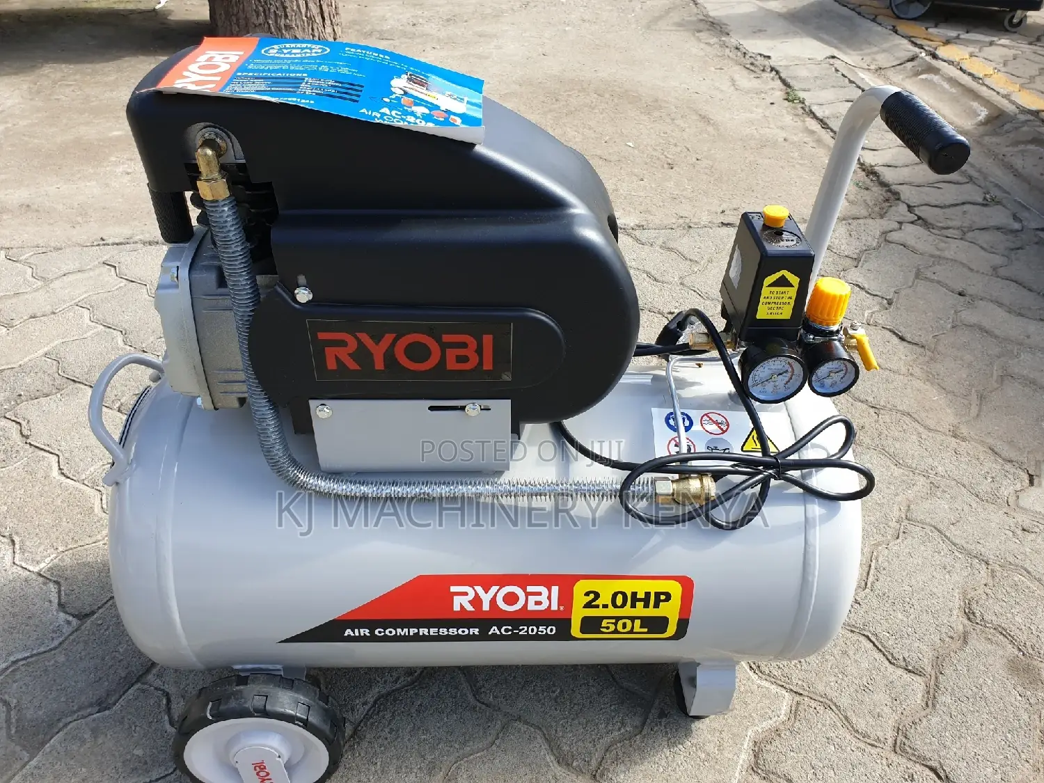 50litres Air Compressor With Spray Gun