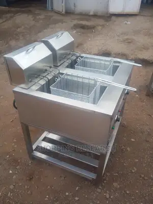 Stainless Steel Chips Fryer 17+17L