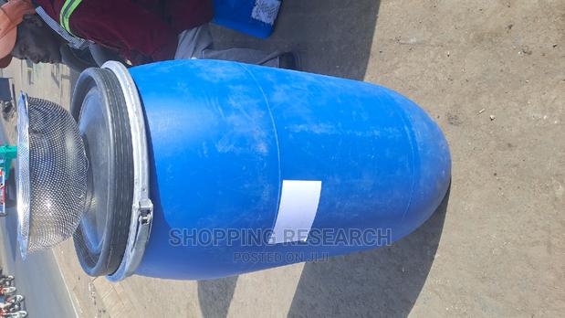 Plastic Drum With Lid And Top 160l - main view