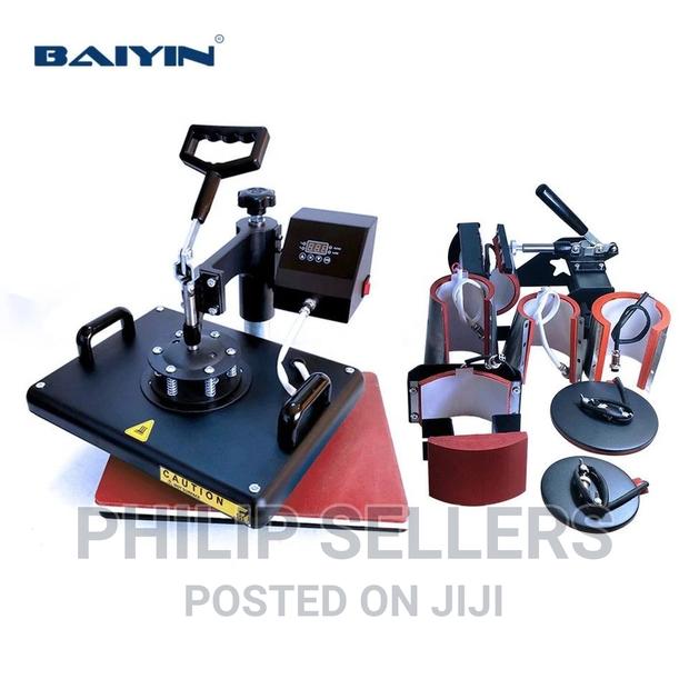 8 in 1 Combo Heat Press Machine Heat Transfer Machine for Sa - thumbnail 3