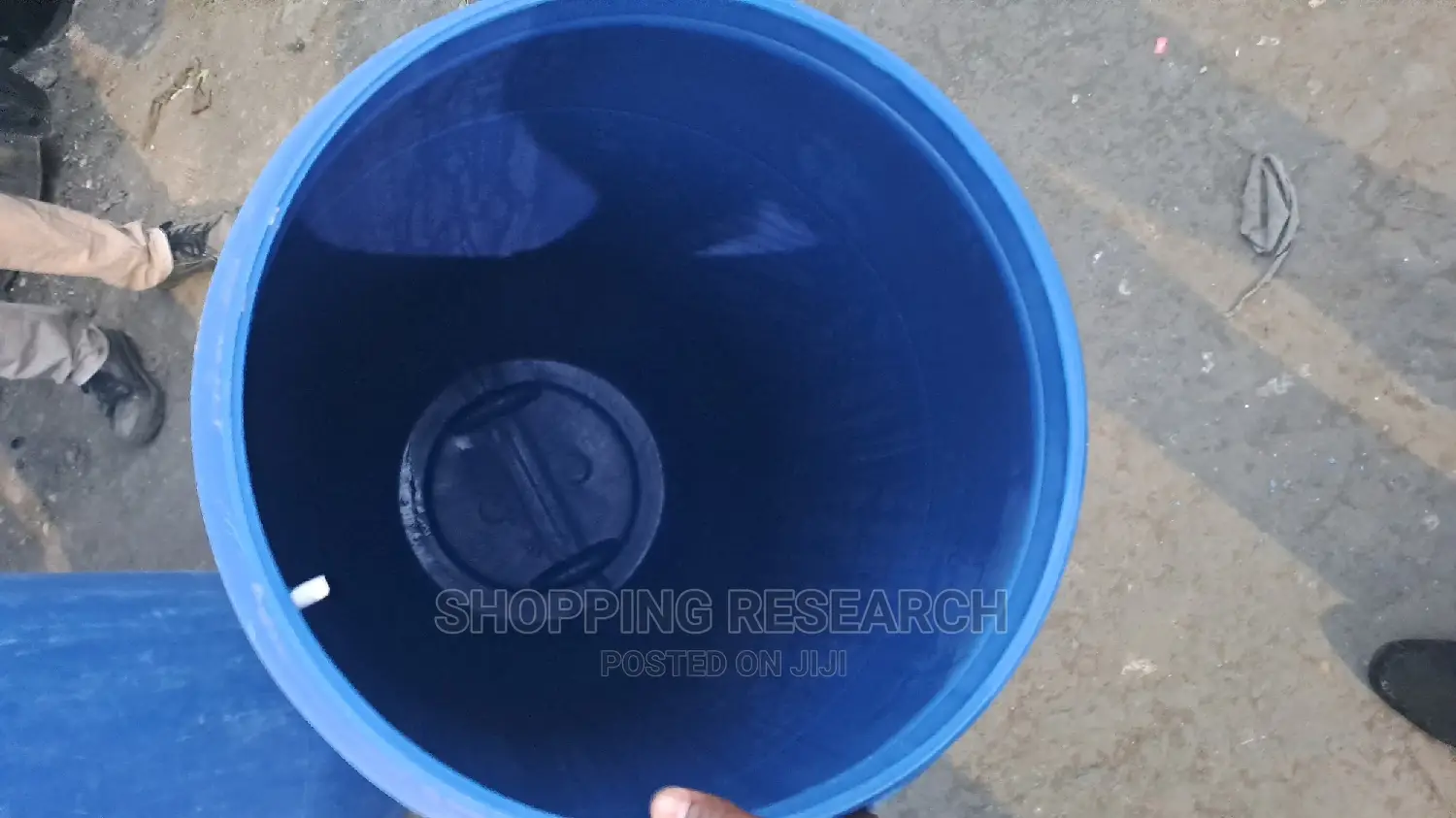 Plastic Drum With Lid And Top 160l