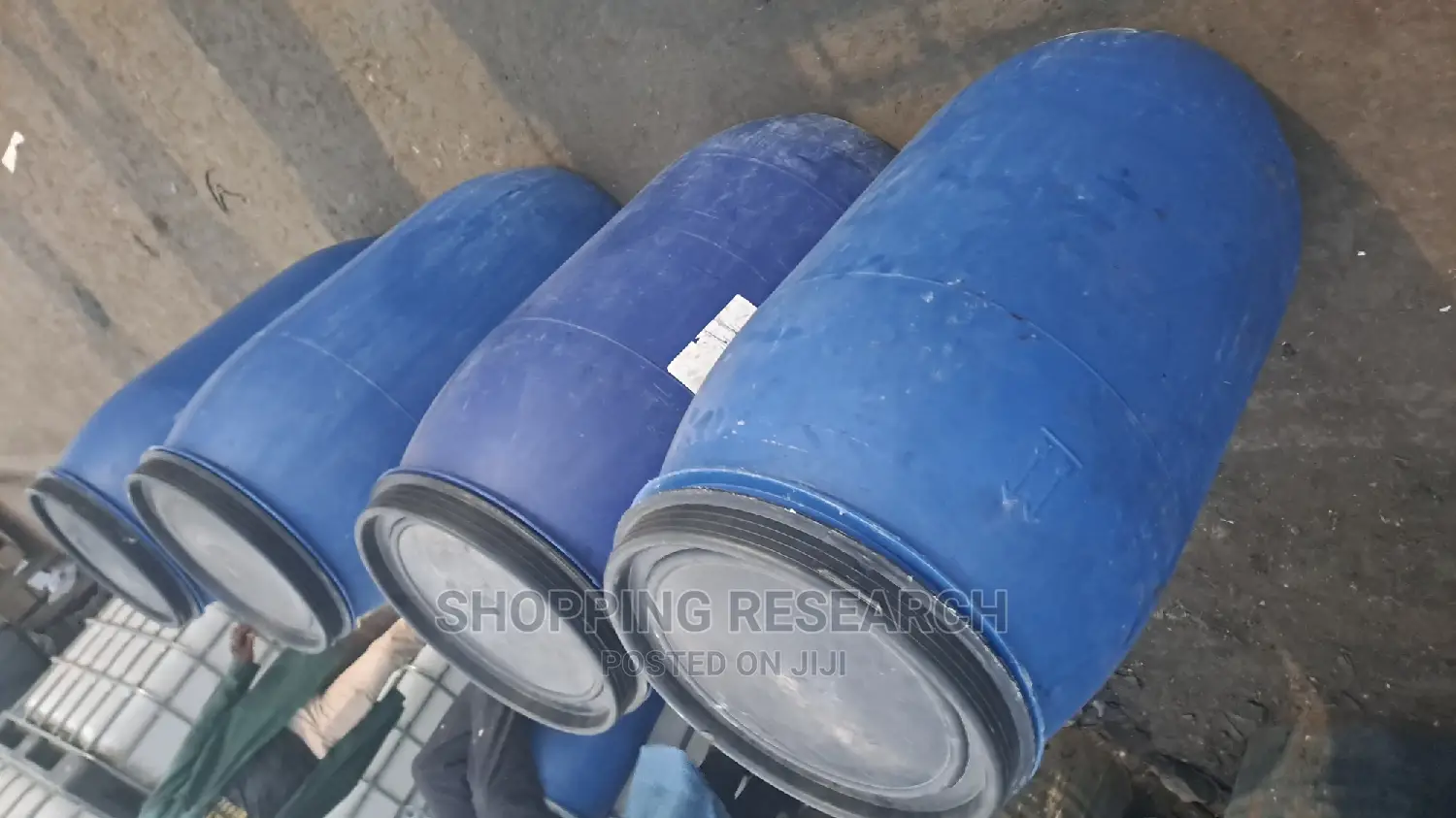 Plastic Drum With Lid And Top 160l
