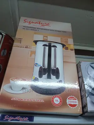 Stainless Steel Water Milk Tea Urn With Double Taps