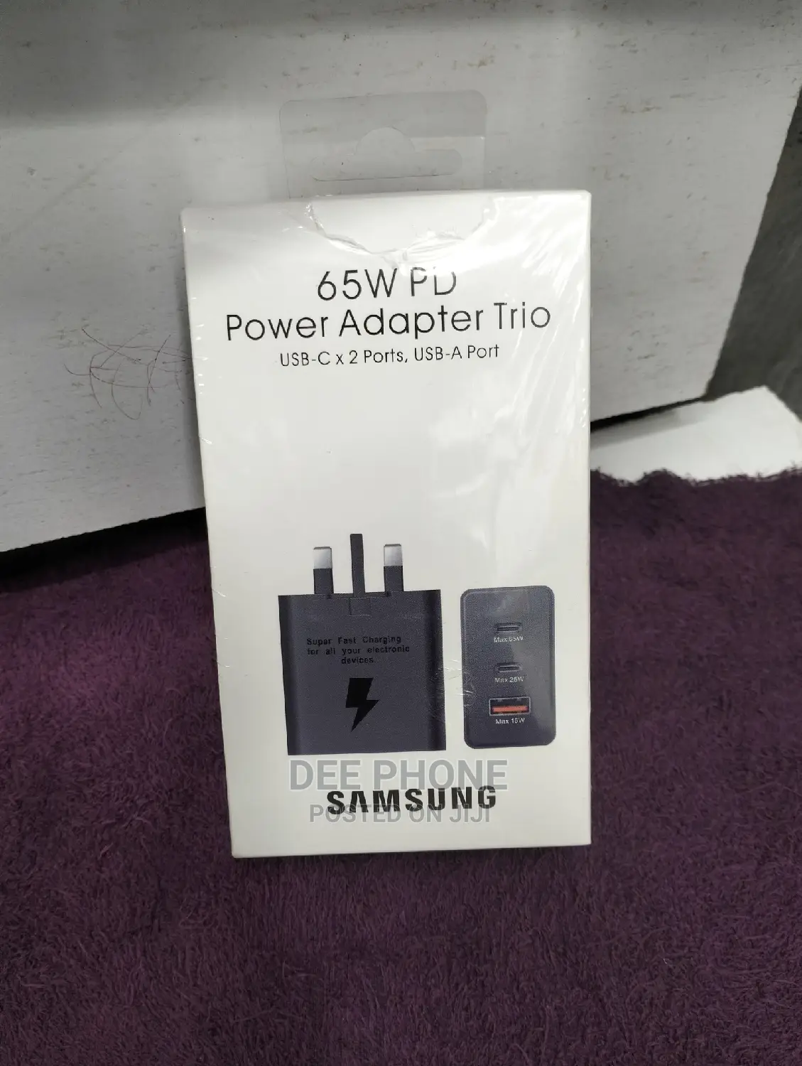 Samsung Pd 65w Power Adapter Trio Charger