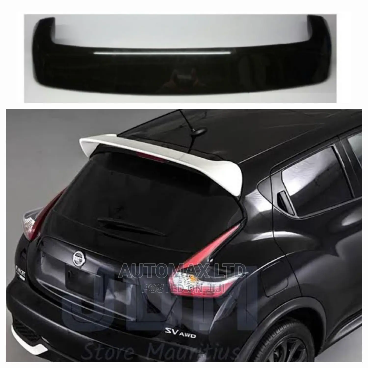 Nissan Juke Sv Awd. New (Black) Roof Spoiler, Auto-Styling,