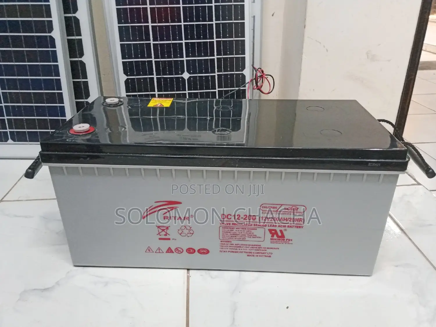 Best Ritar 12v 200ah 20hrs Solar Battery Price Kenya
