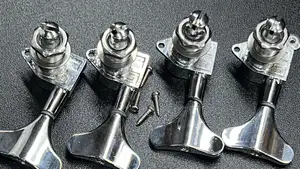 Bass Tuning Peg Solid Structure (Silver) 4pcs