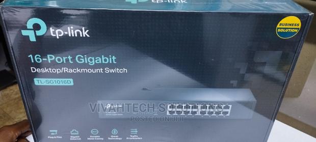 Tp-Link Gigabit Desktop Rackmount Switch TL-SG1016D - main view