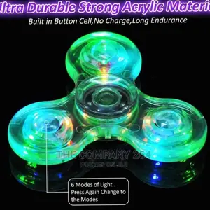 Crystal Luminous Hand Spinning Fidget