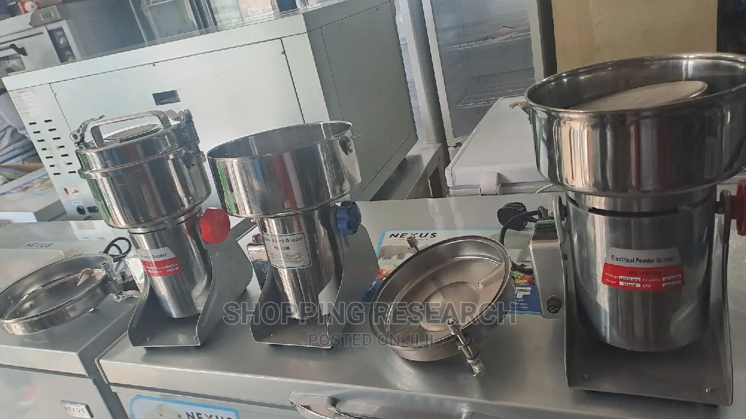 Spices And Cereal Grinder Machine-stainless Steel