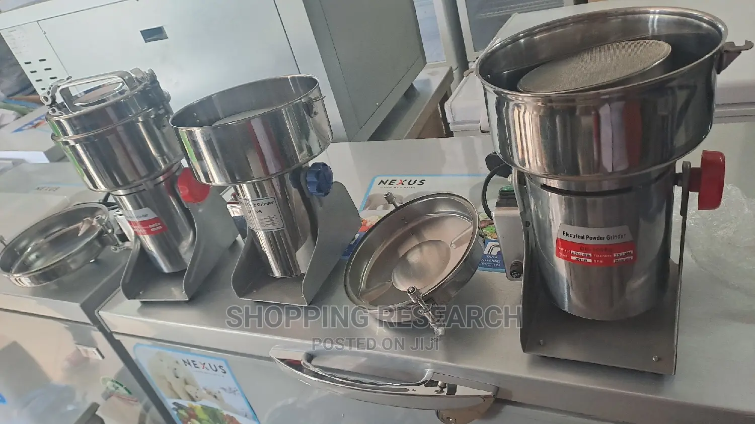 Spices And Cereal Grinder Machine-stainless Steel