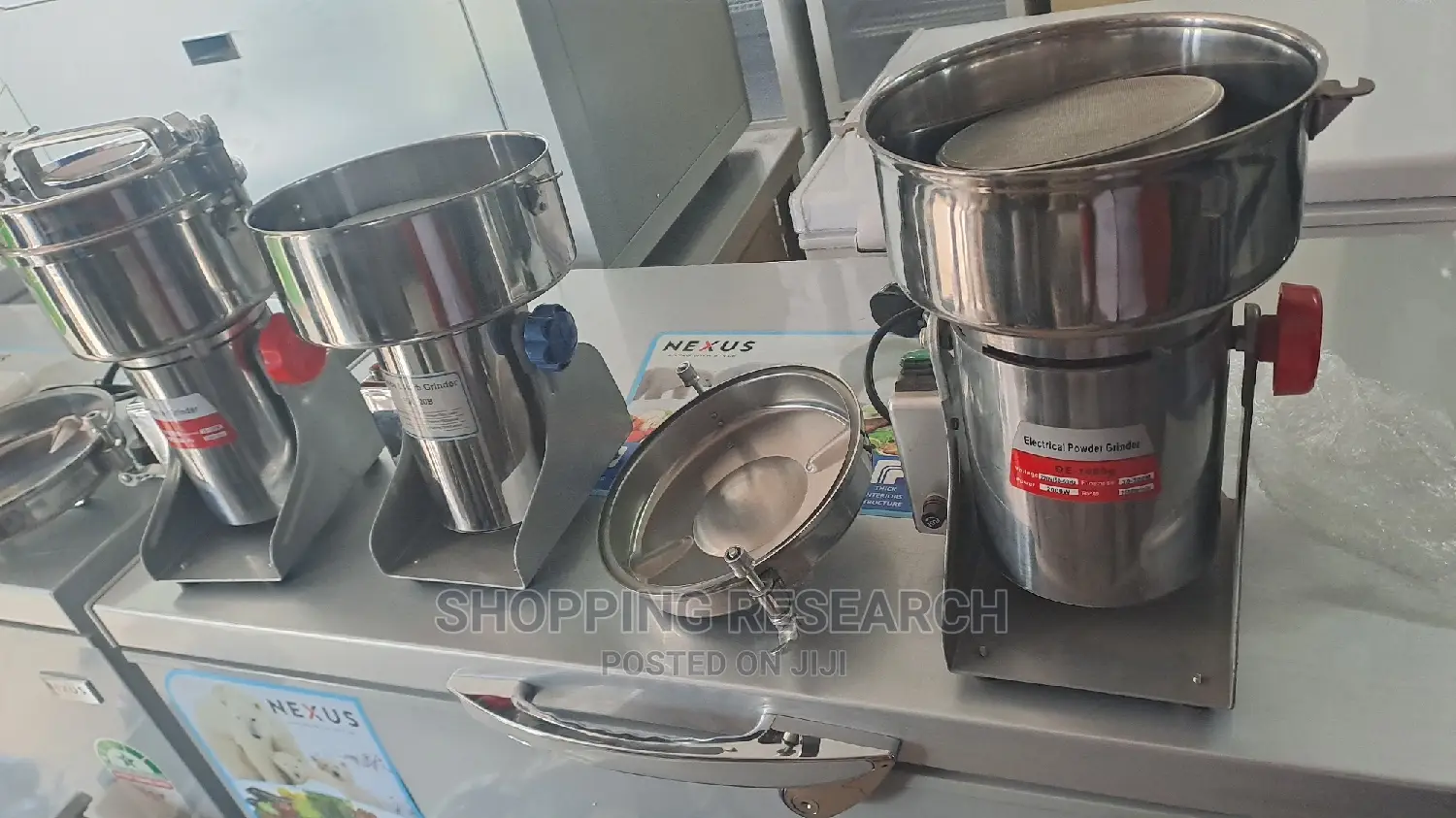 Spices And Cereal Grinder Machine-stainless Steel