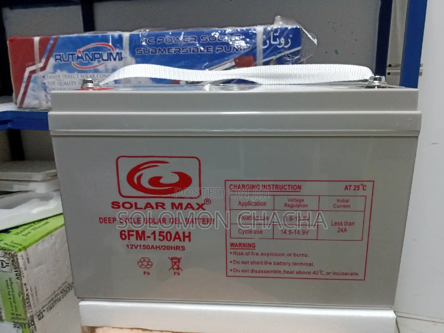Best Solarmax 12V 150ah 20hrs Solar Battery Price in Kenya