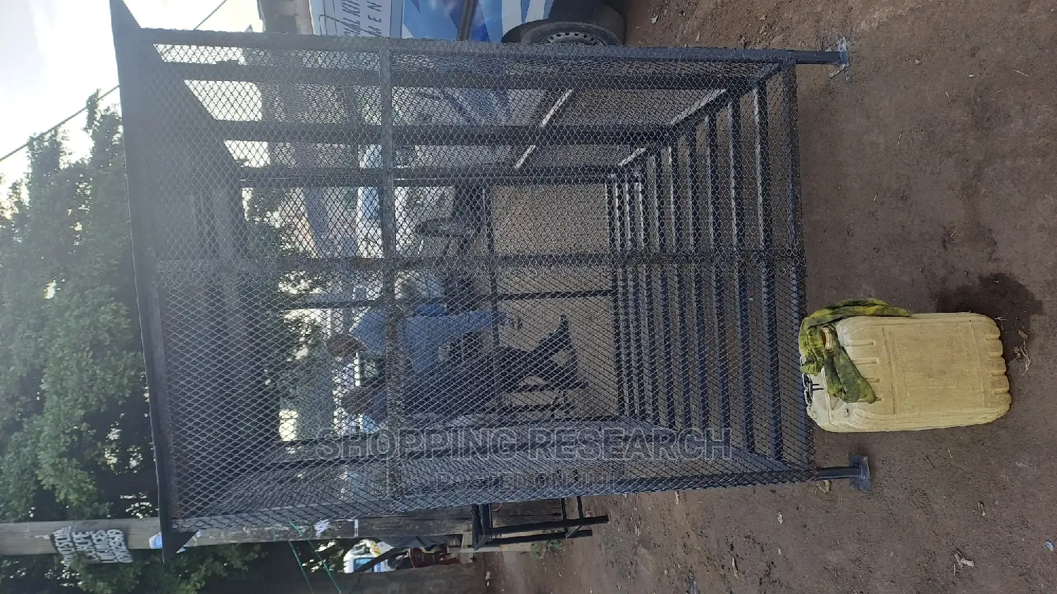Storage Cage for Gases and Other Valuables