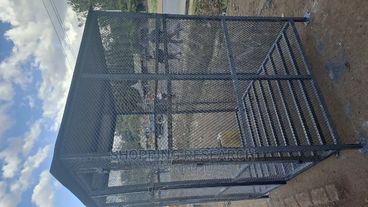 Storage Cage for Gases and Other Valuables