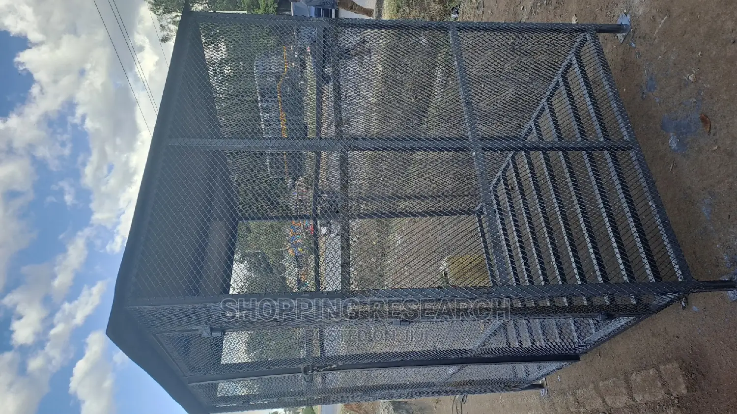 Storage Cage for Gases and Other Valuables