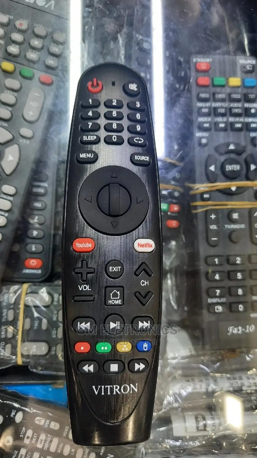 Vitron Youtube/ Netflix Replacement Remote.