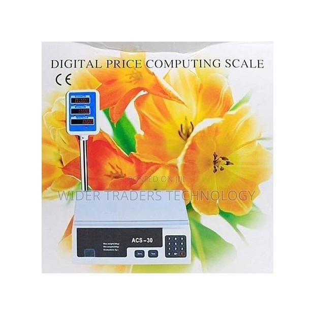 ACS Digital Weighing Scale Machine 30KG Capacity - thumbnail 3