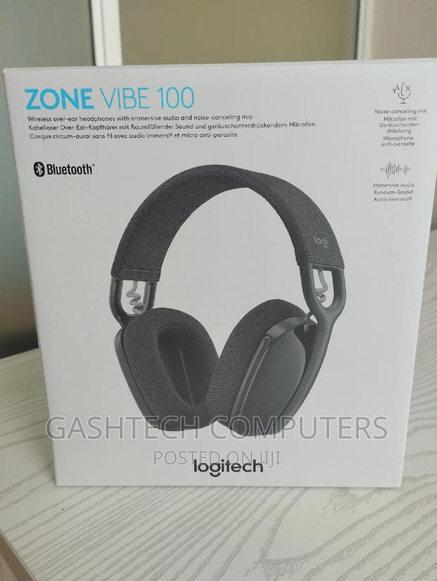 Logitech Zone Vibe 100 Bluetooth Headphones - main view