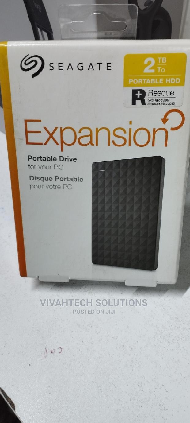 Seagate Expansion Portable 2TB External Hard Drive HDD USB - thumbnail 2