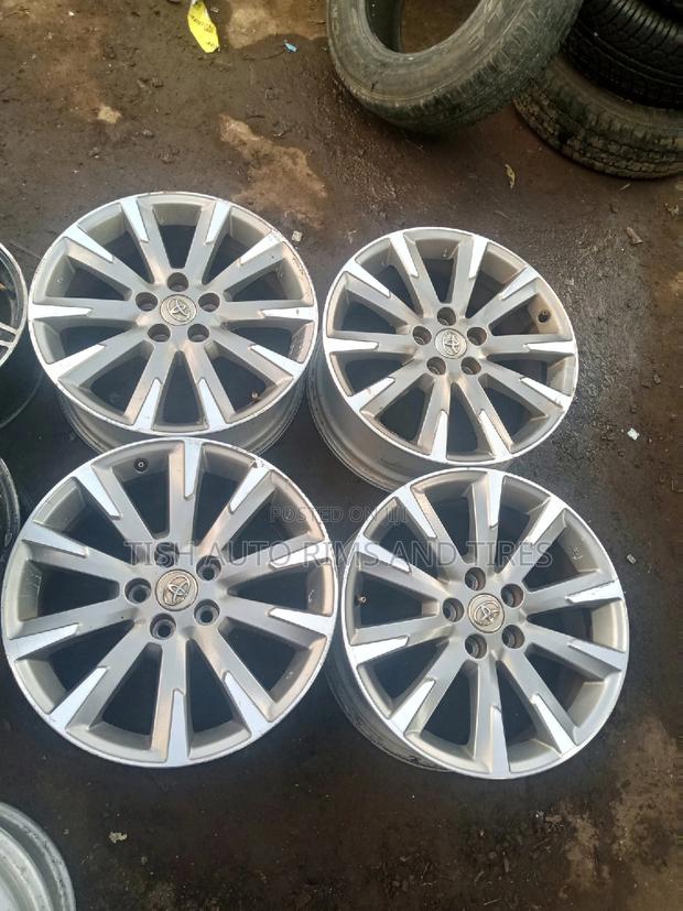 Original Toyota Vanguard, Harrier, Lexus Rx 18 Inch Rims Set