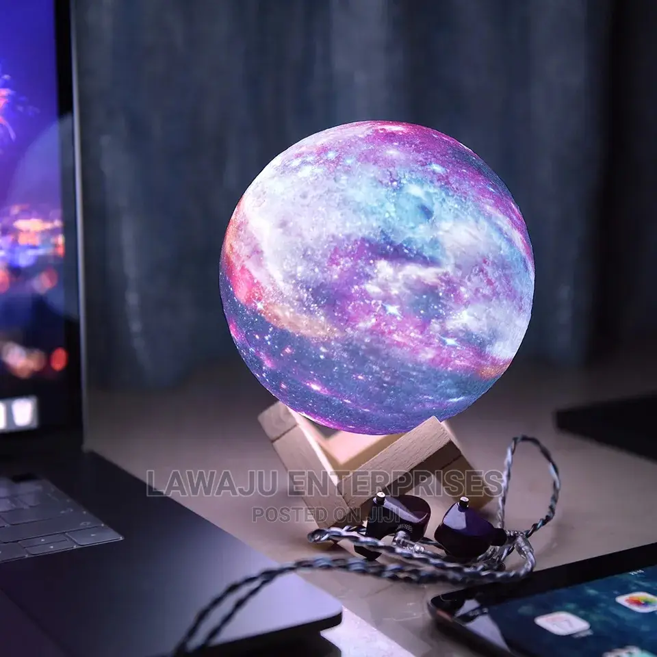 3D Printing Moon Light for Night Time