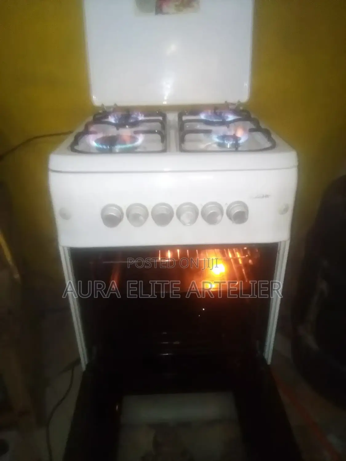EX UK Bruhm(Turkey) 4gas+Gas Oven Cooker Clean Mintcondition