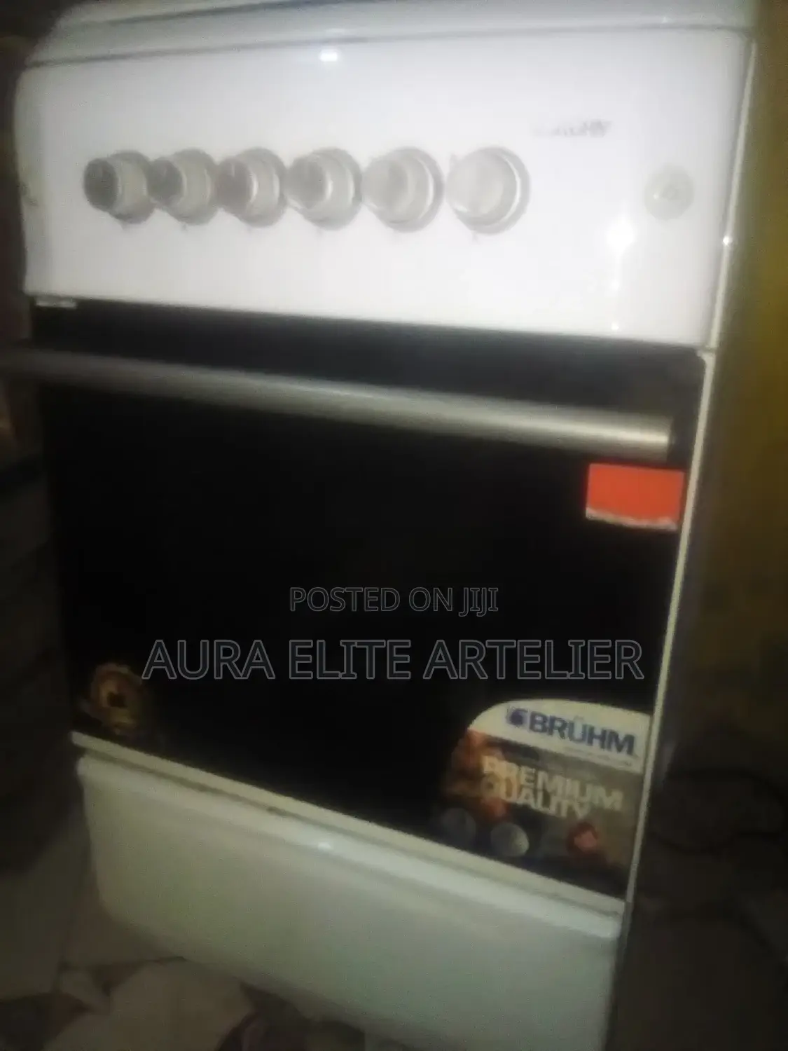 EX UK Bruhm(Turkey) 4gas+Gas Oven Cooker Clean Mintcondition