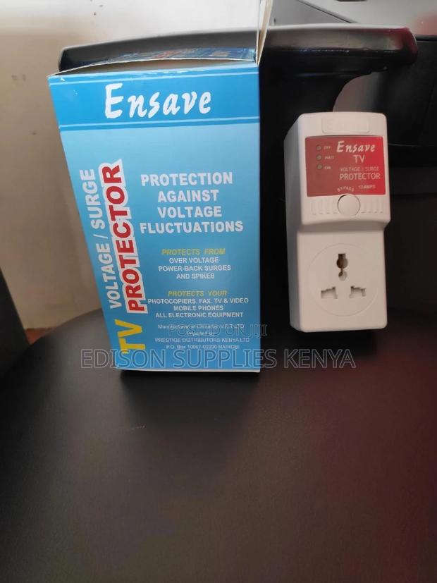 TV Guard Ensave Power Guard Voltage Surge Protector 13 Amps - thumbnail 3