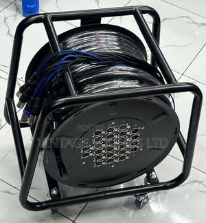 24 Channel 50m Snake Cable on Stage Rack - main view