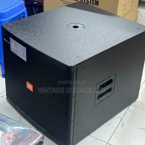 JBL Srx718s Compact Bass Subwoofer, Black
