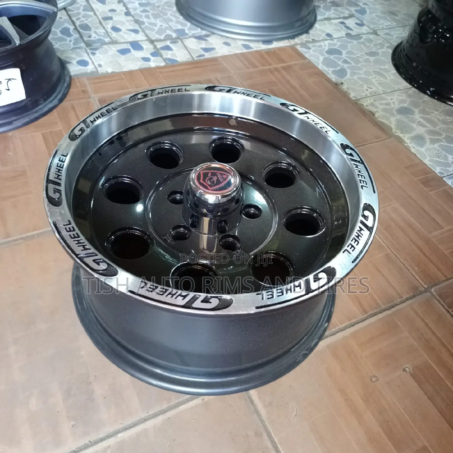 GT Rims 15 Inch Set Fitting Hilux, Shark