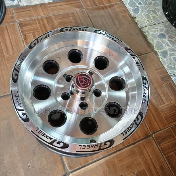 Gtwheel 15 Inch Rims Set for Toyota Shark, Hilux