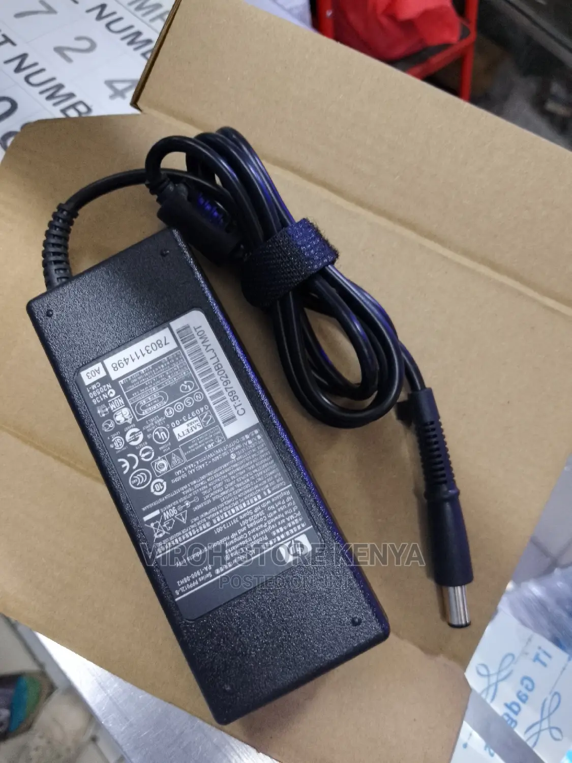 Original HP Laptop Charger Big Pin + New Flower Cable