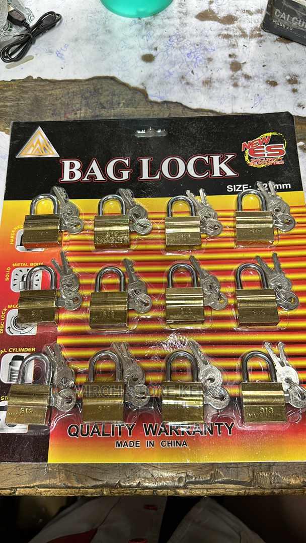Side Padlock Small Desk Lock Available in Wholesale BAG Lock - main view