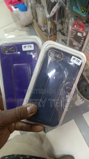 iPhone 7 Case With Vertical Stand Hand Strap