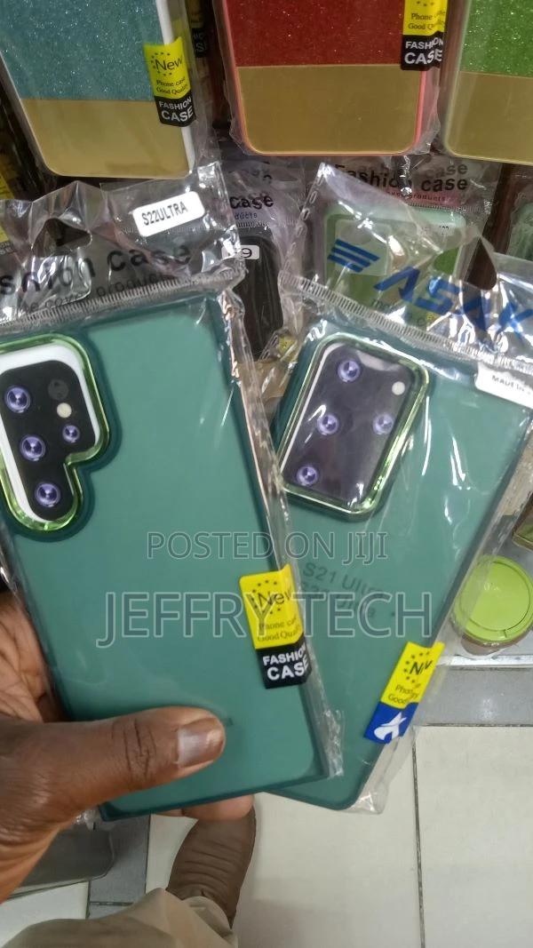 Samsung Galaxy S22 Ultra Case, Translucent Matte Hard Back [