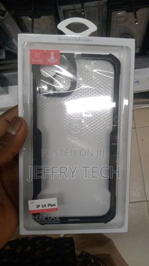 ESR Air Armor Case for Apple iPhone 14 Plus (Black-Clear) - thumbnail 2