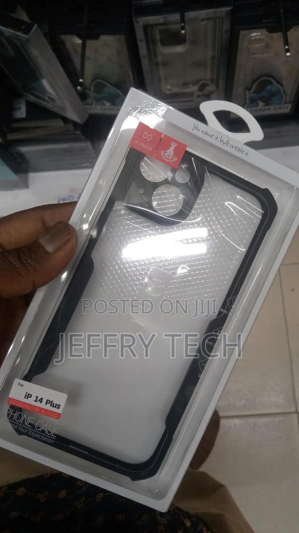 ESR Air Armor Case for Apple iPhone 14 Plus (Black-Clear) - thumbnail 3